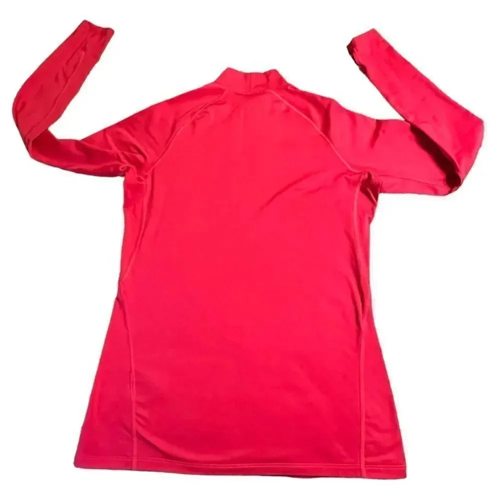 Nike deep pink Therma fit turtle neck